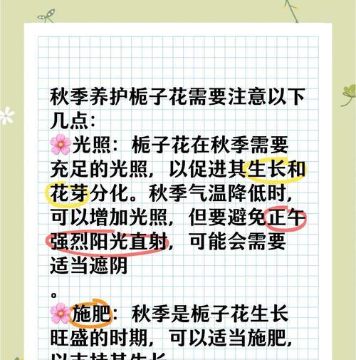栀子花的花期如何解析？掌握哪些关键点可以持续开花？