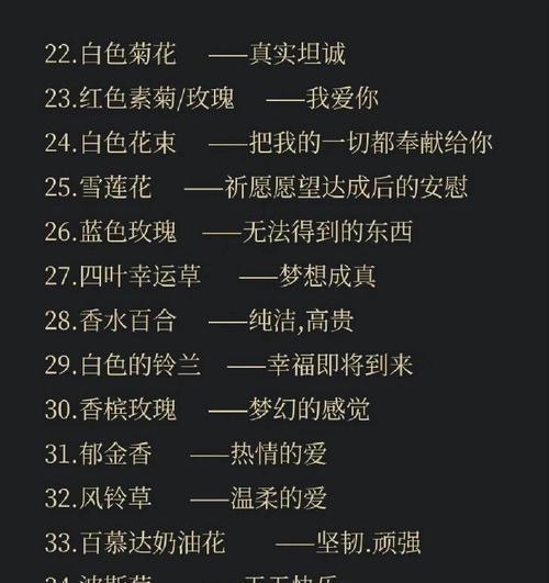 花语和象征有哪些？如何解读花的花语和象征？