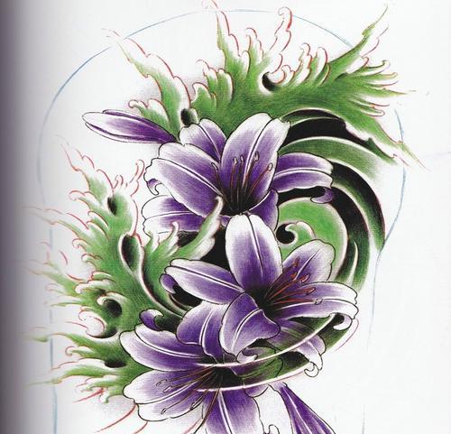 蛇缠牵牛花纹身代表什么含义？