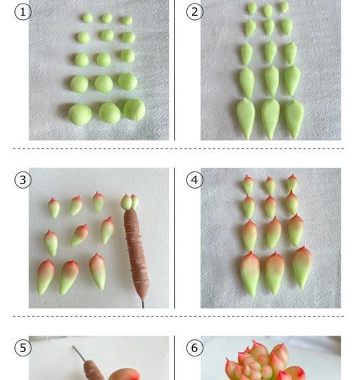 微型粘土月季的制作步骤是什么？