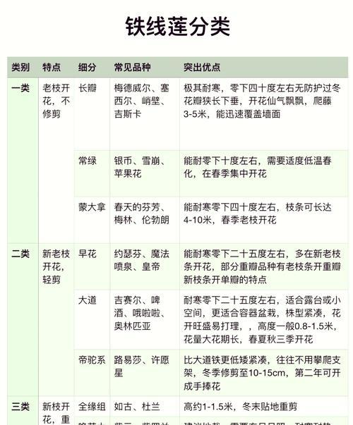 铁线莲选择爬藤架的标准是什么？如何挑选？