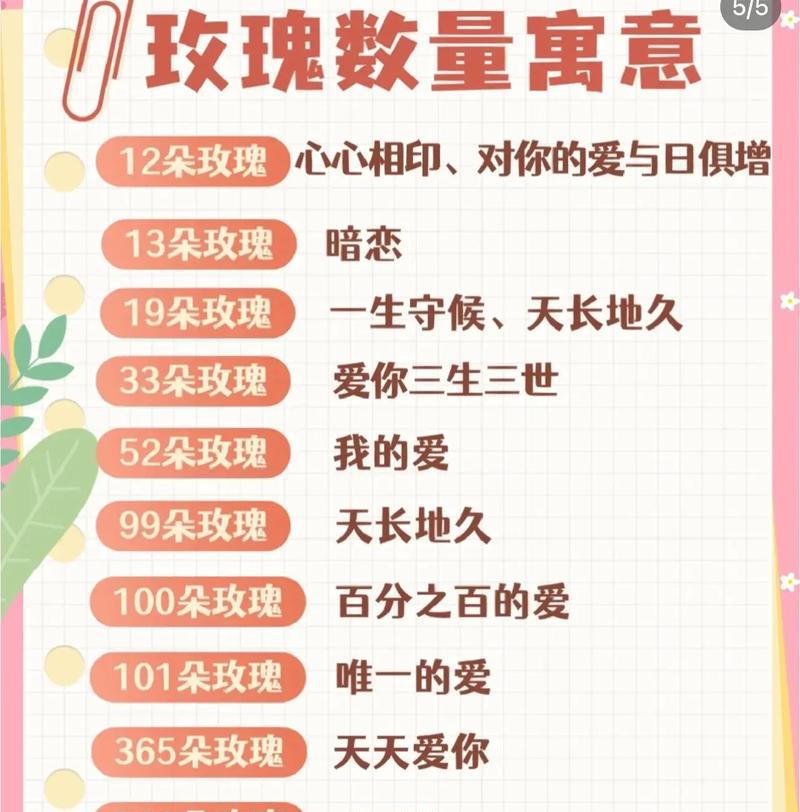 玫瑰花语有哪些不同的解释？玫瑰的不同颜色代表什么？