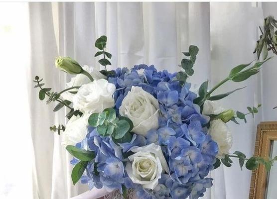 白色和蓝色手捧花的寓意是什么？它们搭配的意义是什么？